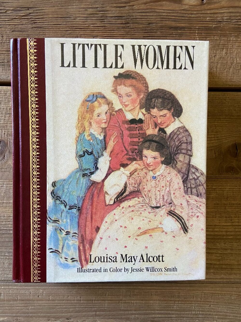 Little Women hardcover book, Louisa May Alcott classic novel